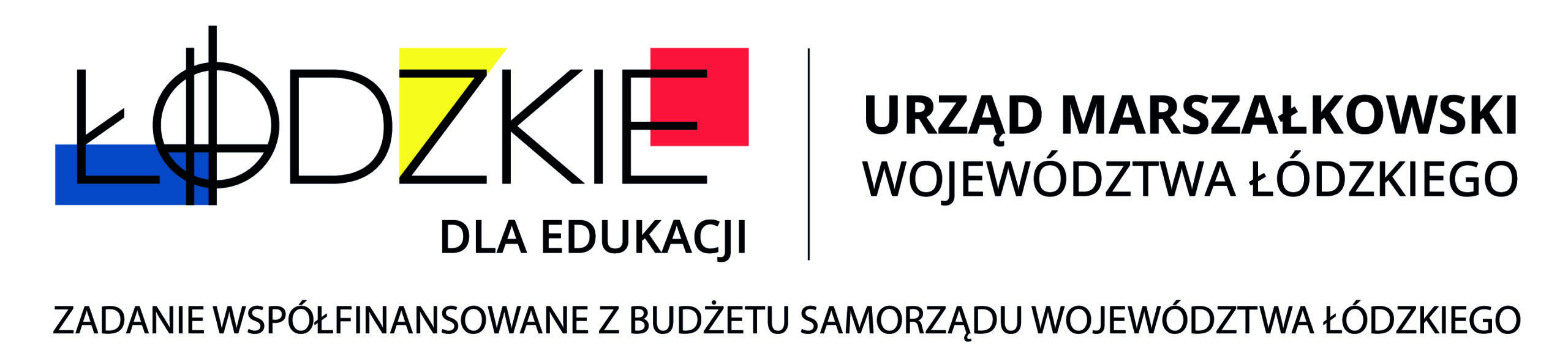 Zadanie współfinansowane z budżetu Samorządu Województwa Łódzkiego